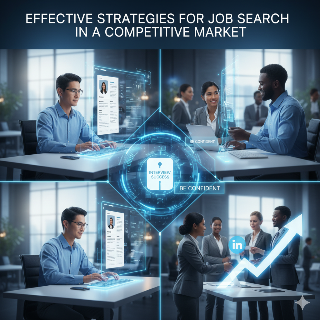 Effective Strategies for Job Search in a Competitive Market